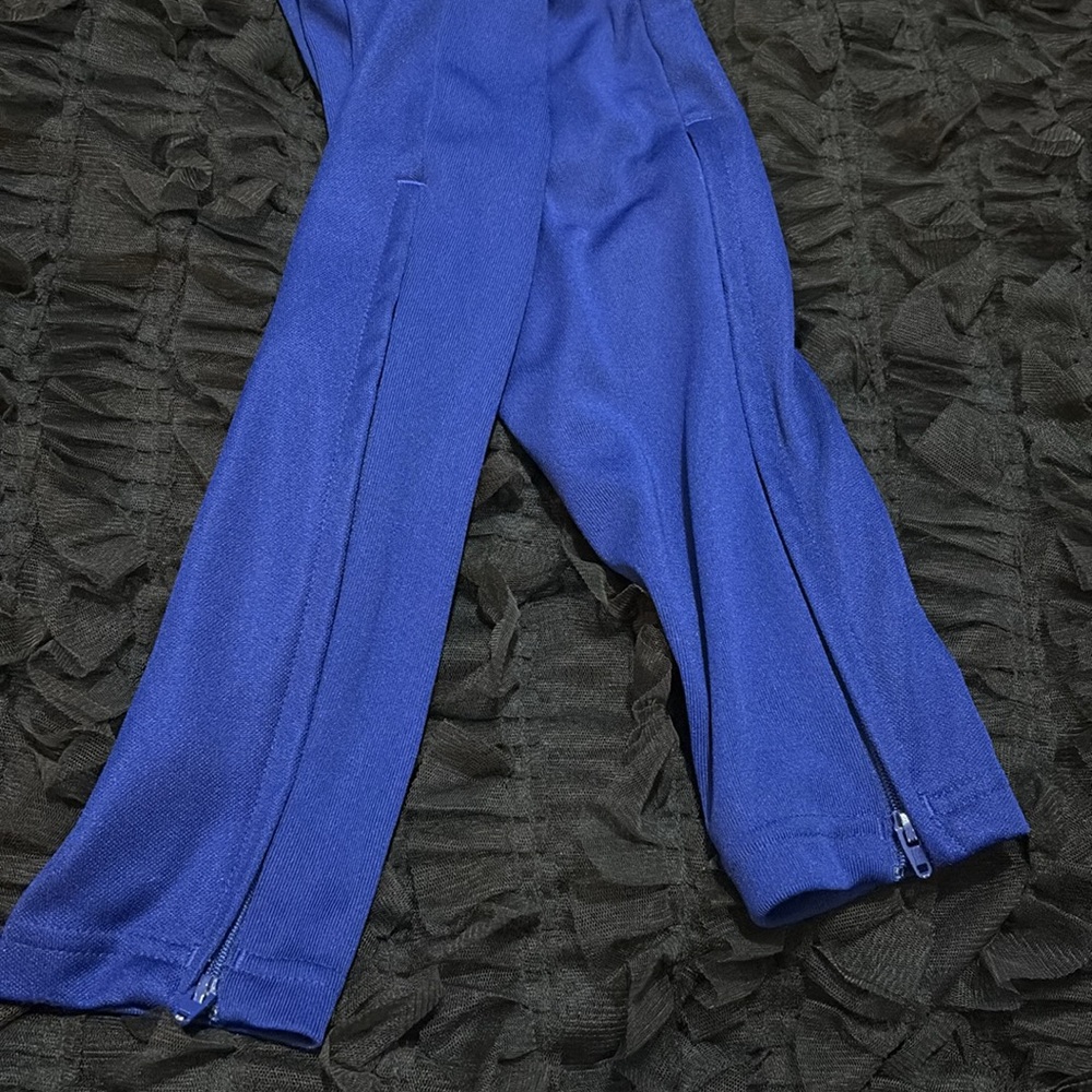 Women’s Adidas royal blue ClimaCool pants Size XS 4-6 - Picture 4 of 6